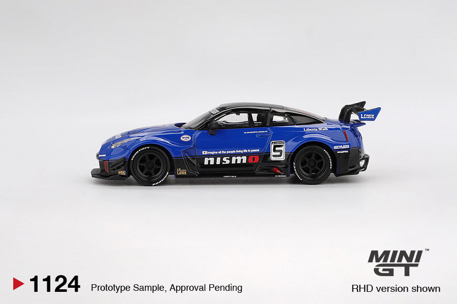 ELŐRENDELÉS - #MGT01124-L - LB-Silhouette WORKS GT NISSAN 35GT-RR Ver.2 Blue
