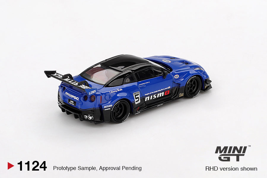 ELŐRENDELÉS - #MGT01124-L - LB-Silhouette WORKS GT NISSAN 35GT-RR Ver.2 Blue