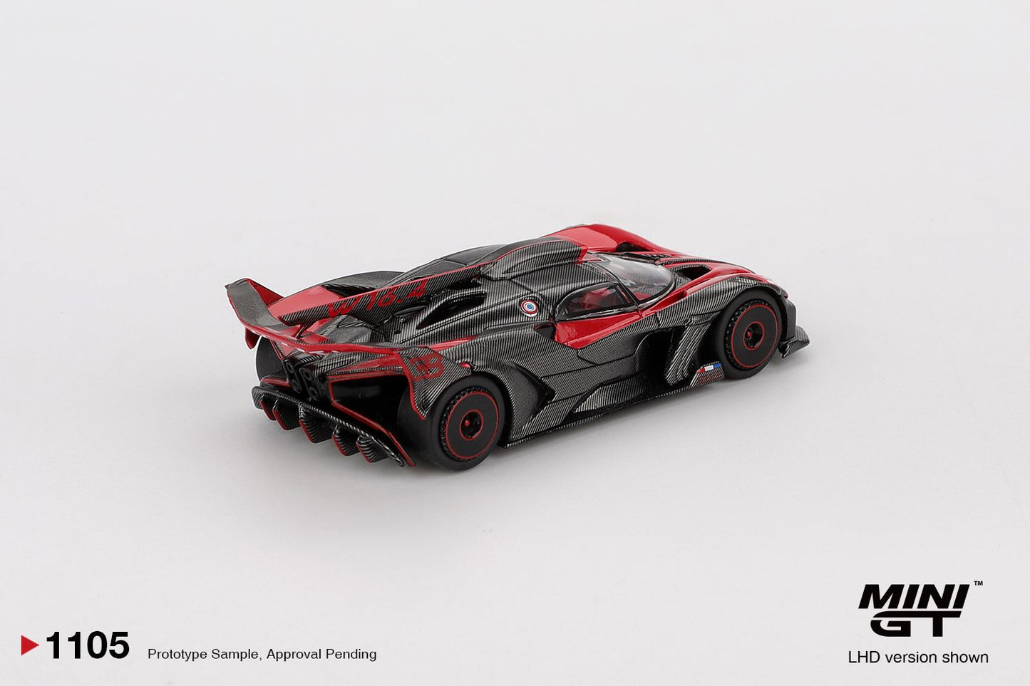 ELŐRENDELÉS - #MGT1105 - Bugatti Bolide, Red