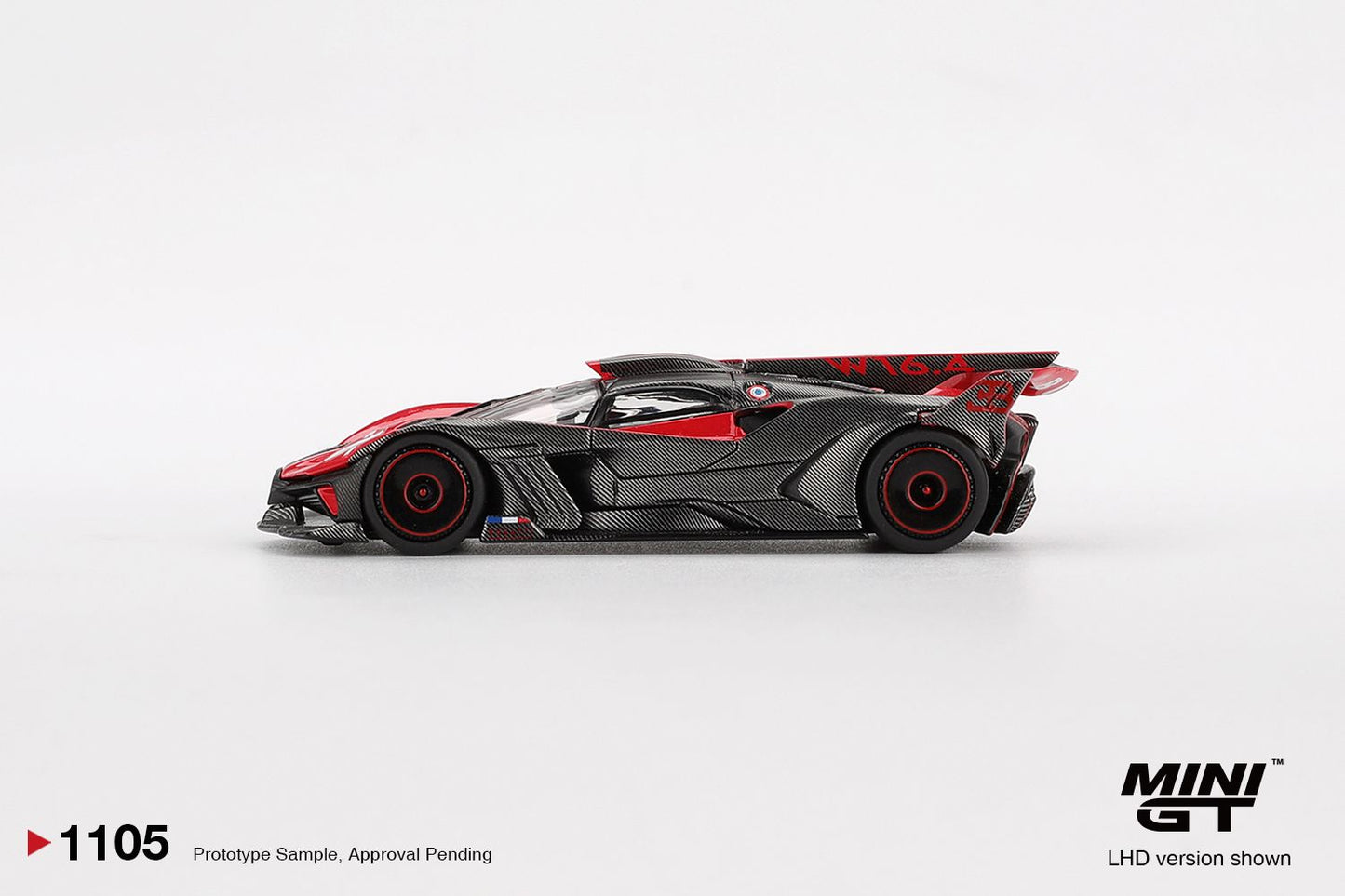 ELŐRENDELÉS - #MGT1105 - Bugatti Bolide, Red