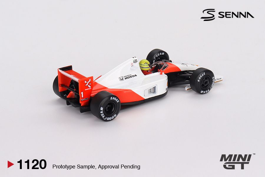 ELŐRENDELÉS - #MGT01120-L - McLaren MP4/6 #1 Ayrton Senna 1991 Japanese Grand Prix 2nd Place