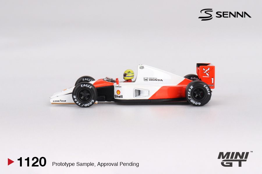 ELŐRENDELÉS - #MGT01120-L - McLaren MP4/6 #1 Ayrton Senna 1991 Japanese Grand Prix 2nd Place