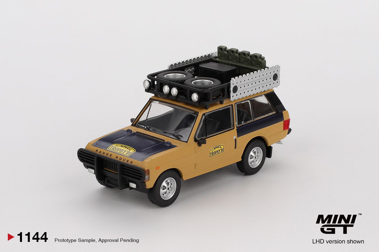 ELŐRENDELÉS - #MGT1144 - Range Rover 1981 Camel Trophy Sumatra - C.Swoboda / K.Mentel