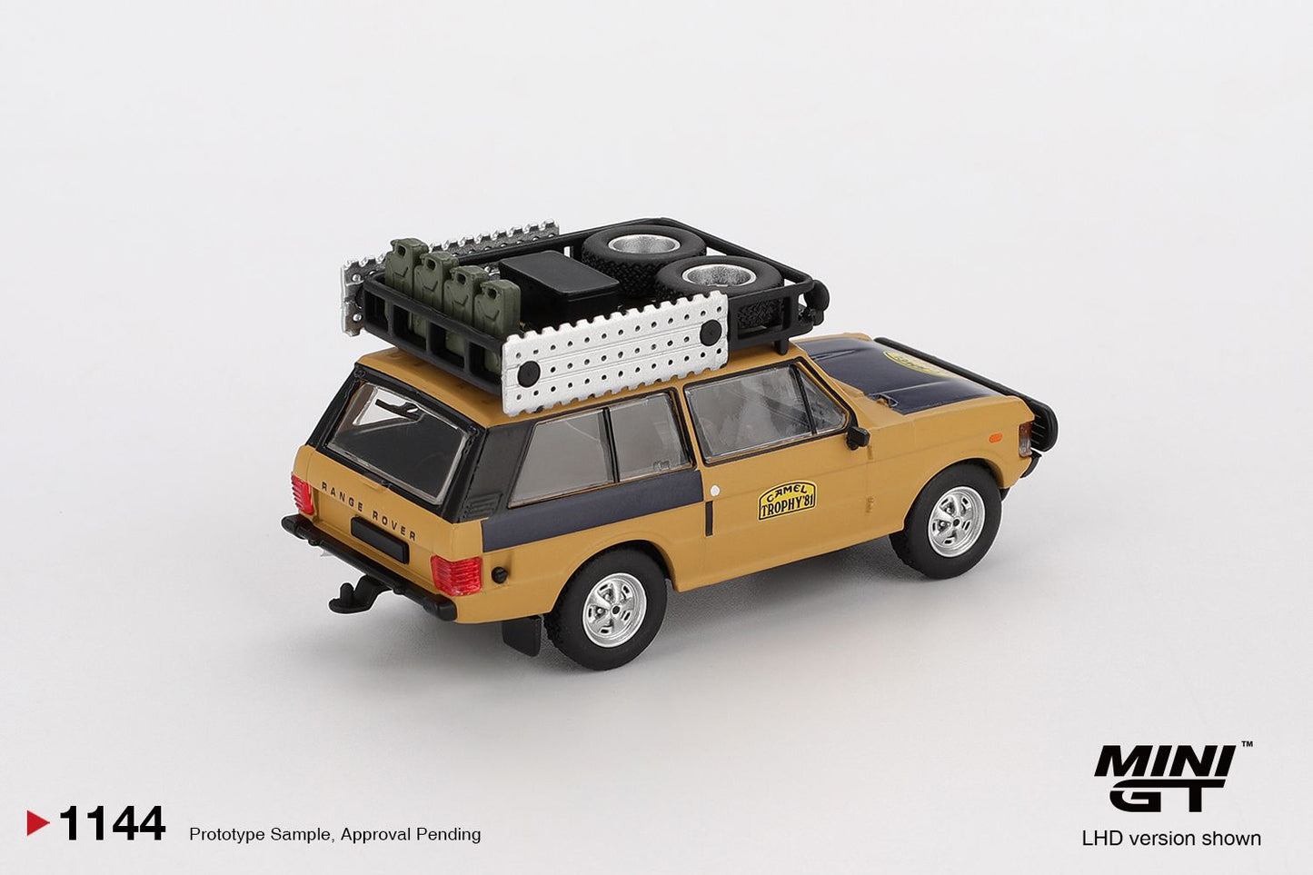 ELŐRENDELÉS - #MGT1144 - Range Rover 1981 Camel Trophy Sumatra - C.Swoboda / K.Mentel