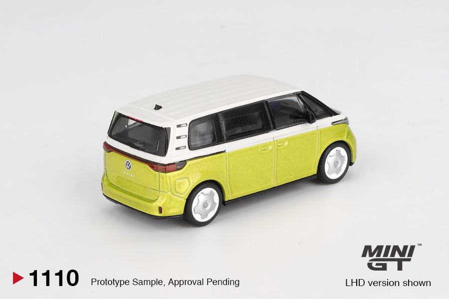 ELŐRENDELÉS - #MGT01110-L - Volkswagen ID.Buzz Candy White / Pomelo Yellow