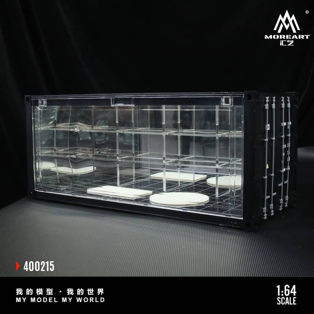 ELŐRENDELÉS - #MO400215 - Assembly Diorama ABS Container with LED Light Mirror Parking Theme