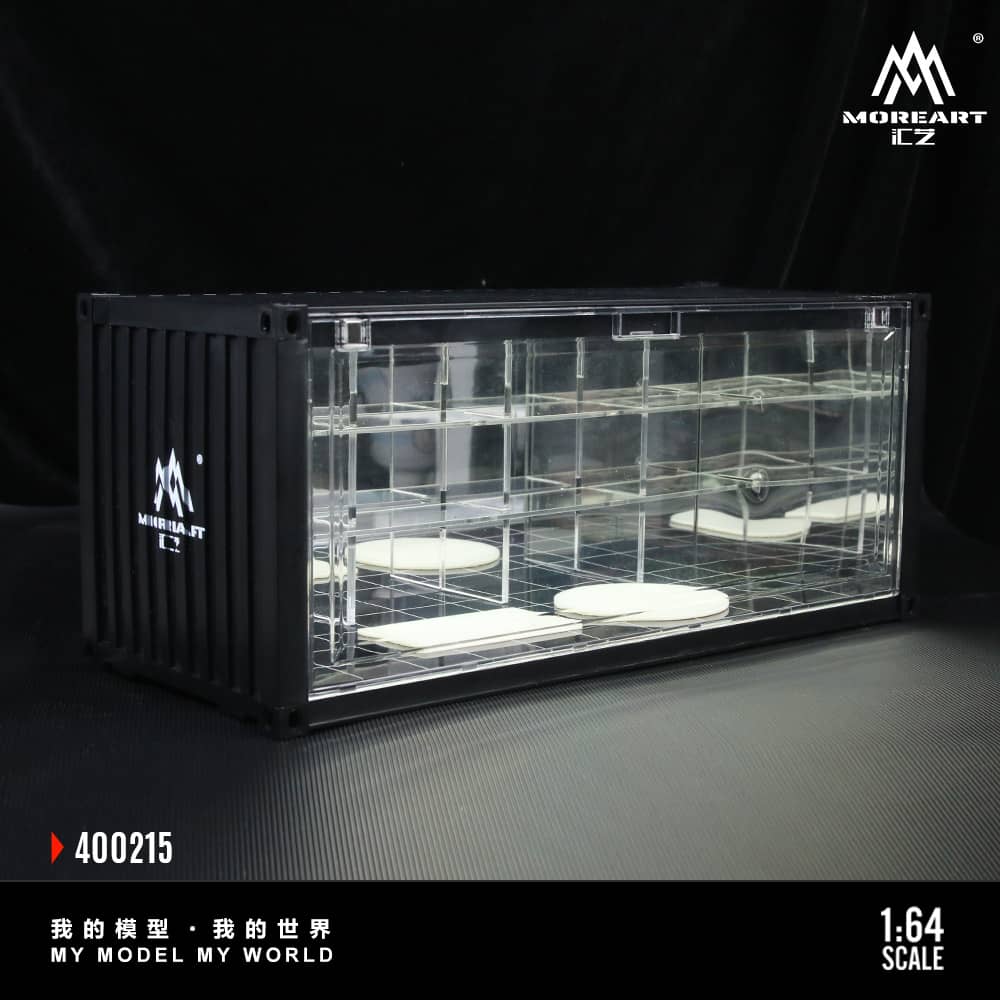 ELŐRENDELÉS - #MO400215 - Assembly Diorama ABS Container with LED Light Mirror Parking Theme
