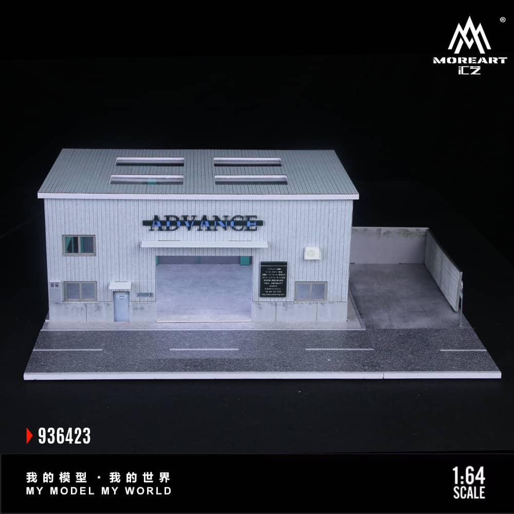 ELŐRENDELÉS - #MO936423 - Assembled Diorama Yokohama Repair Shop