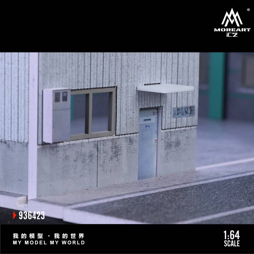 ELŐRENDELÉS - #MO936423 - Assembled Diorama Yokohama Repair Shop