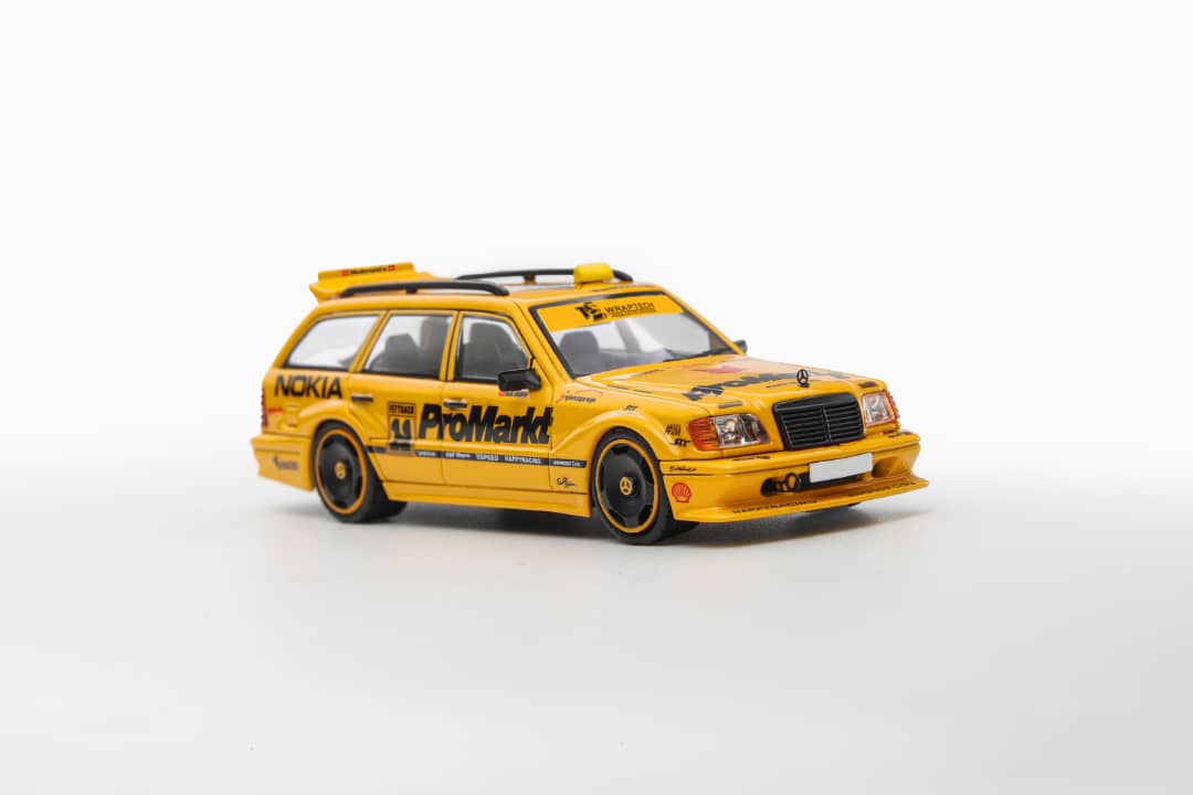 Mortal - Mercedes-Benz S124 T MODEII EVO2, Yellow Taxi Livery