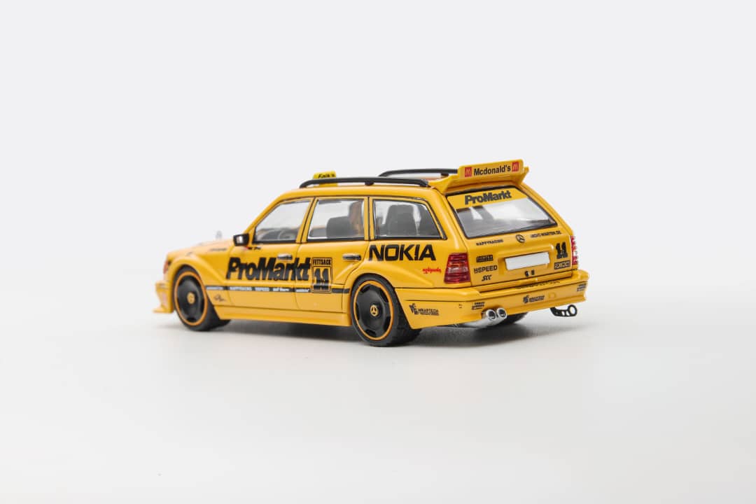 Mortal - Mercedes-Benz S124 T MODEII EVO2, Yellow Taxi Livery