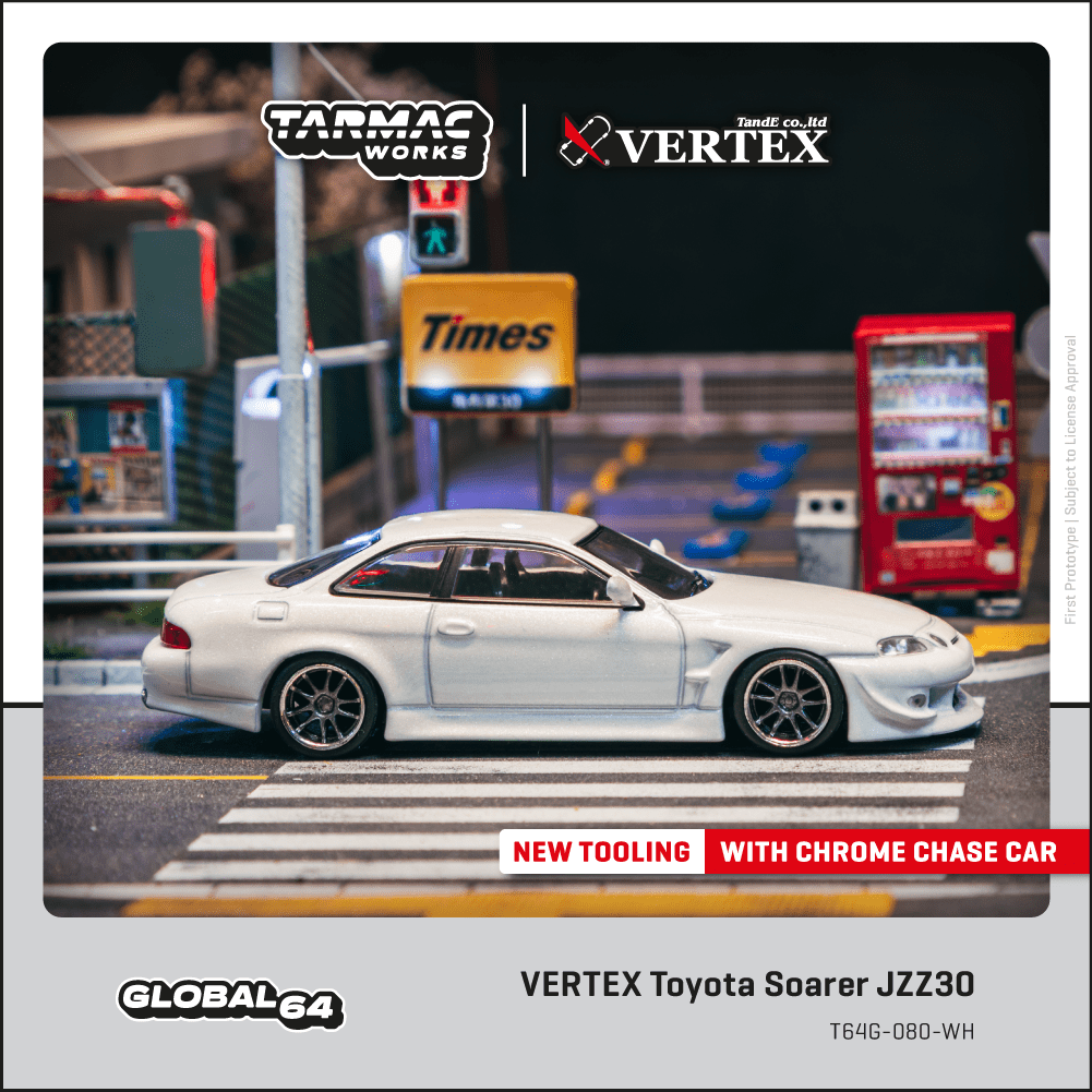 ELŐRENDELÉS - #TC-T64G-080-WH - Toyota Soarer JZZ30, White