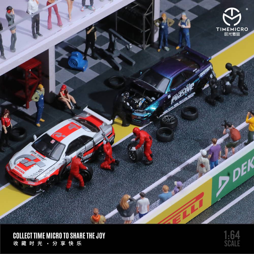 Time Micro - Nissan Skyline GT-R GT-R R34 Nismo Z-Tune Metál/Lila