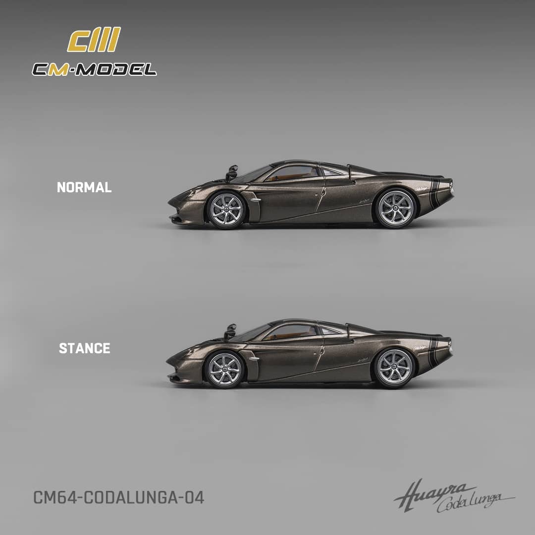 #CM64-CODALUNGA-04 - Pagani Codalunga Metalsilver