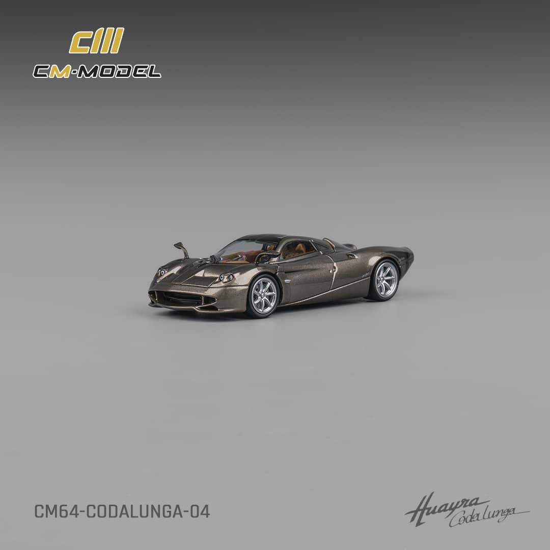 #CM64-CODALUNGA-04 - Pagani Codalunga Metalsilver
