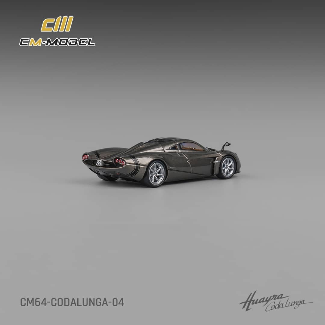 #CM64-CODALUNGA-04 - Pagani Codalunga Metalsilver