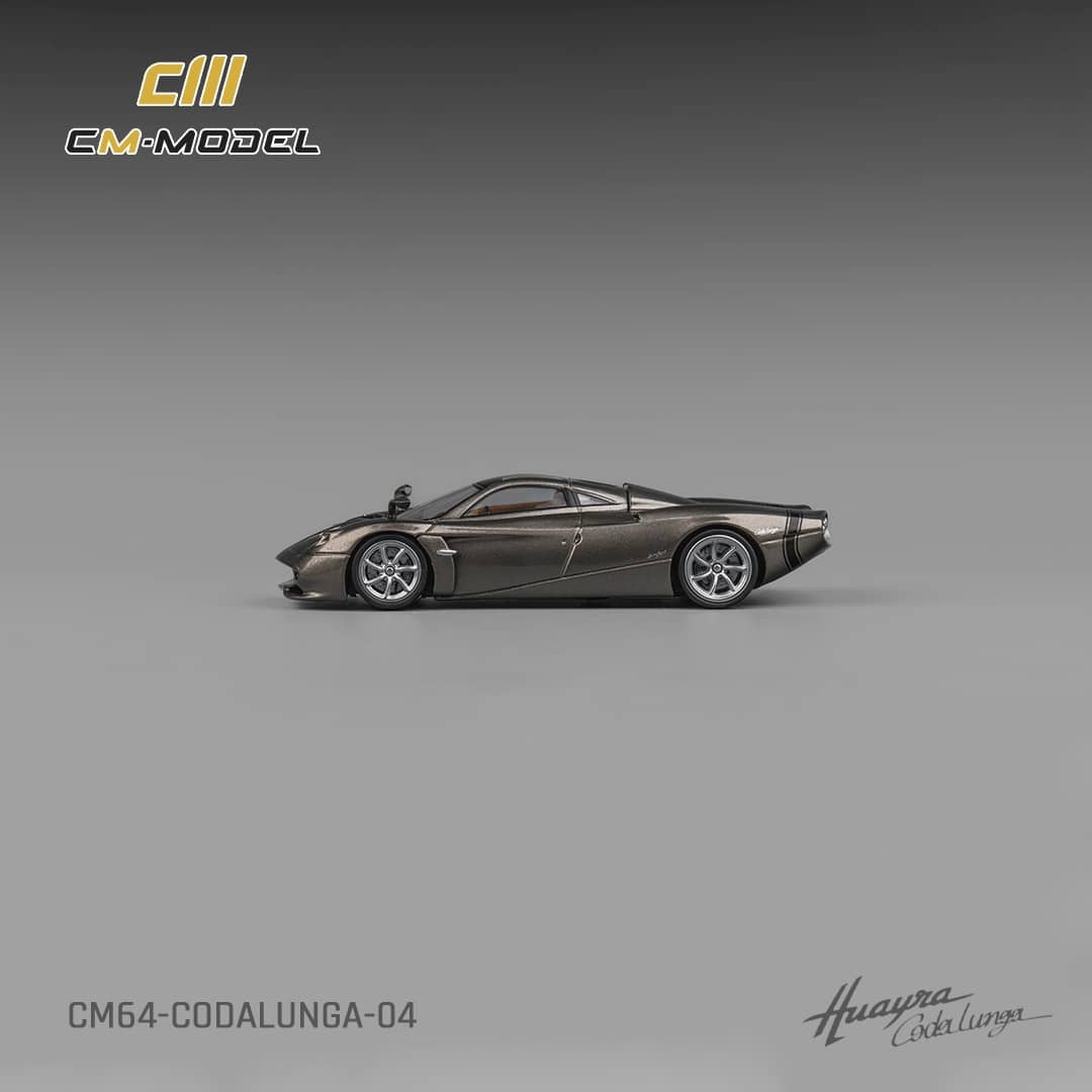 #CM64-CODALUNGA-04 - Pagani Codalunga Metalsilver