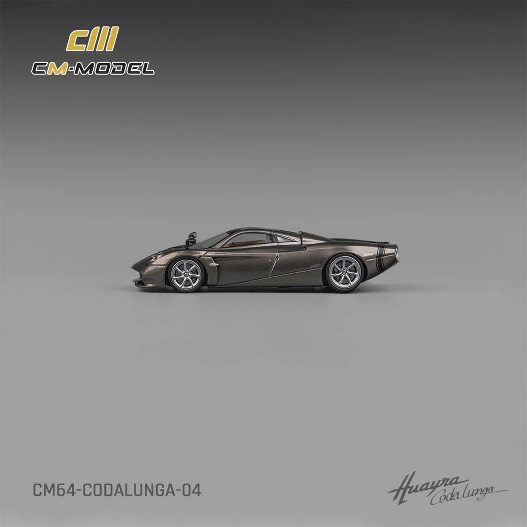 #CM64-CODALUNGA-04 - Pagani Codalunga Metalsilver