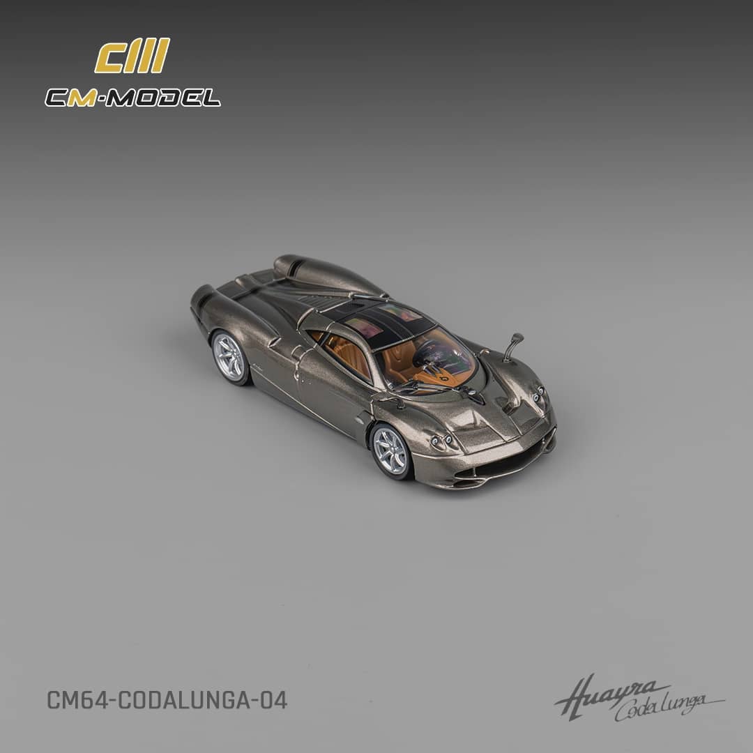 #CM64-CODALUNGA-04 - Pagani Codalunga Metalsilver