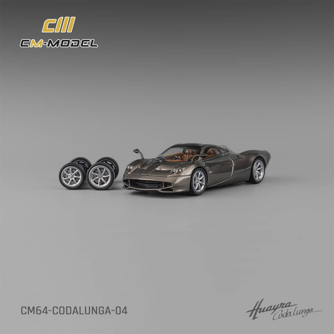 #CM64-CODALUNGA-04 - Pagani Codalunga Metalsilver