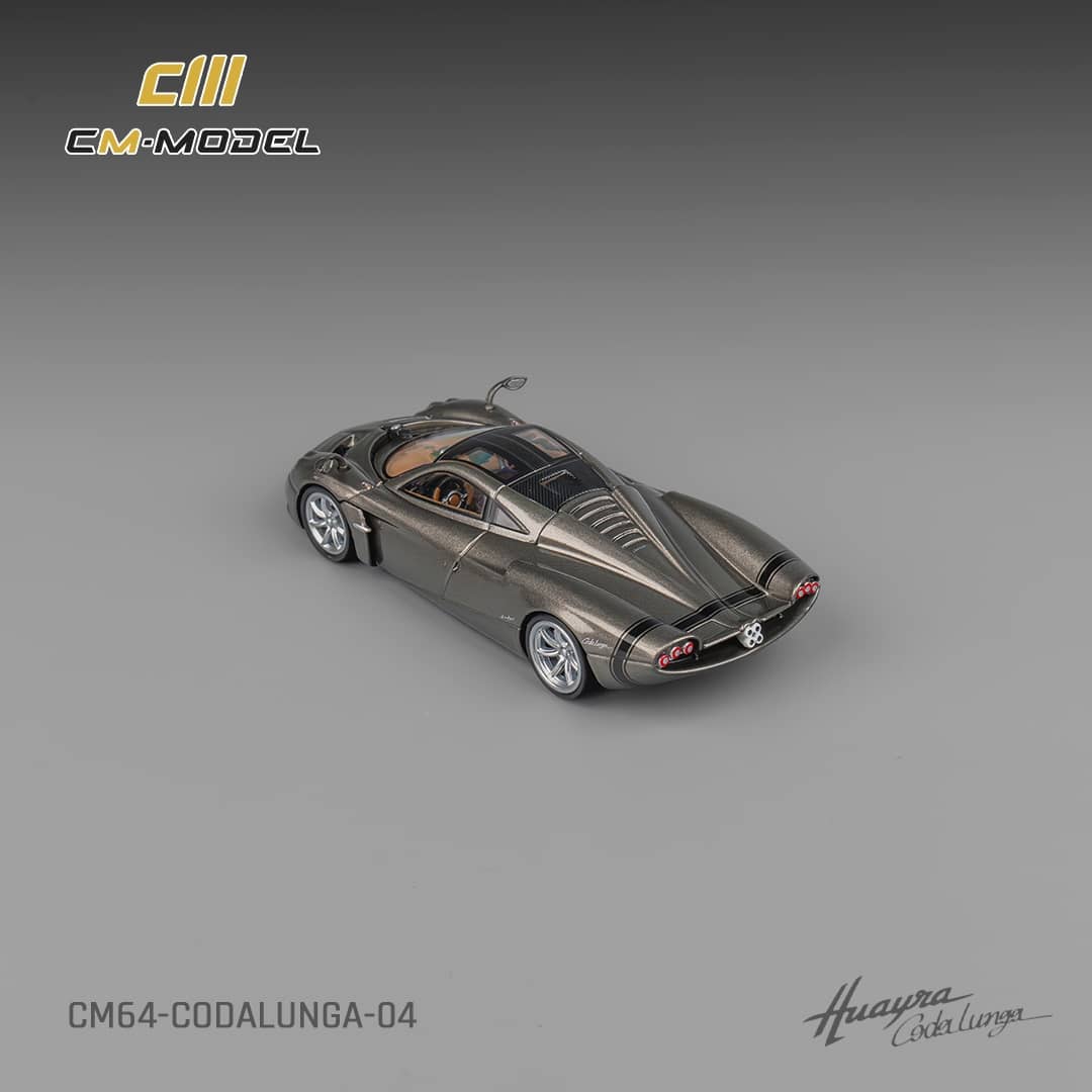 #CM64-CODALUNGA-04 - Pagani Codalunga Metalsilver