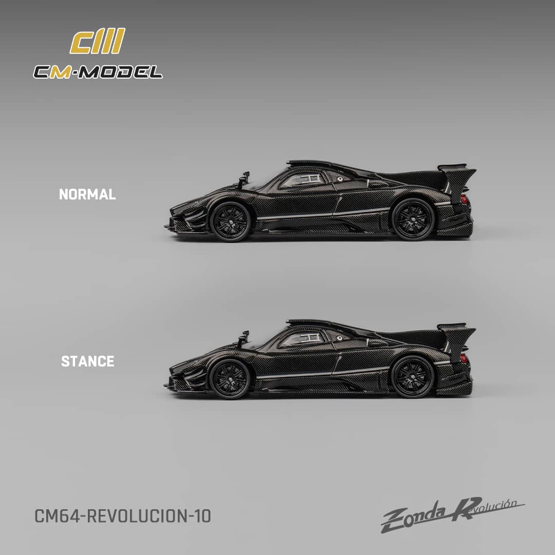 #CM64-REVOLUTION-10 - Pagani Zonda R Evolucion Szénszálas