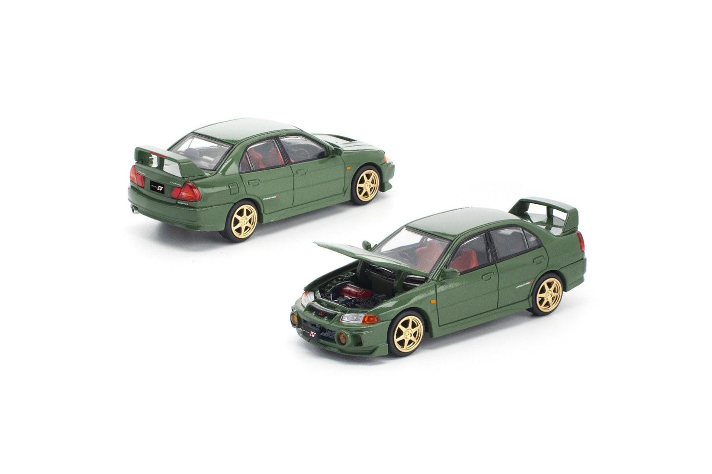 ELŐRENDELÉS - #PRE022 - Mitsubishi Lancer Evolution IV, Green