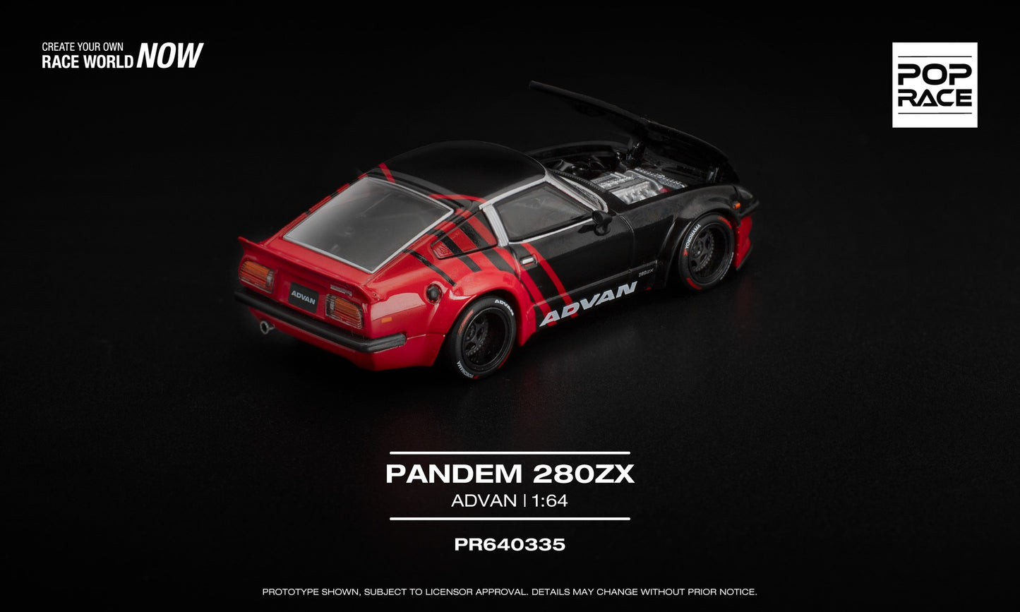ELŐRENDELÉS - #PR640335 - Nissan 280ZX Pandem, Advan Livery