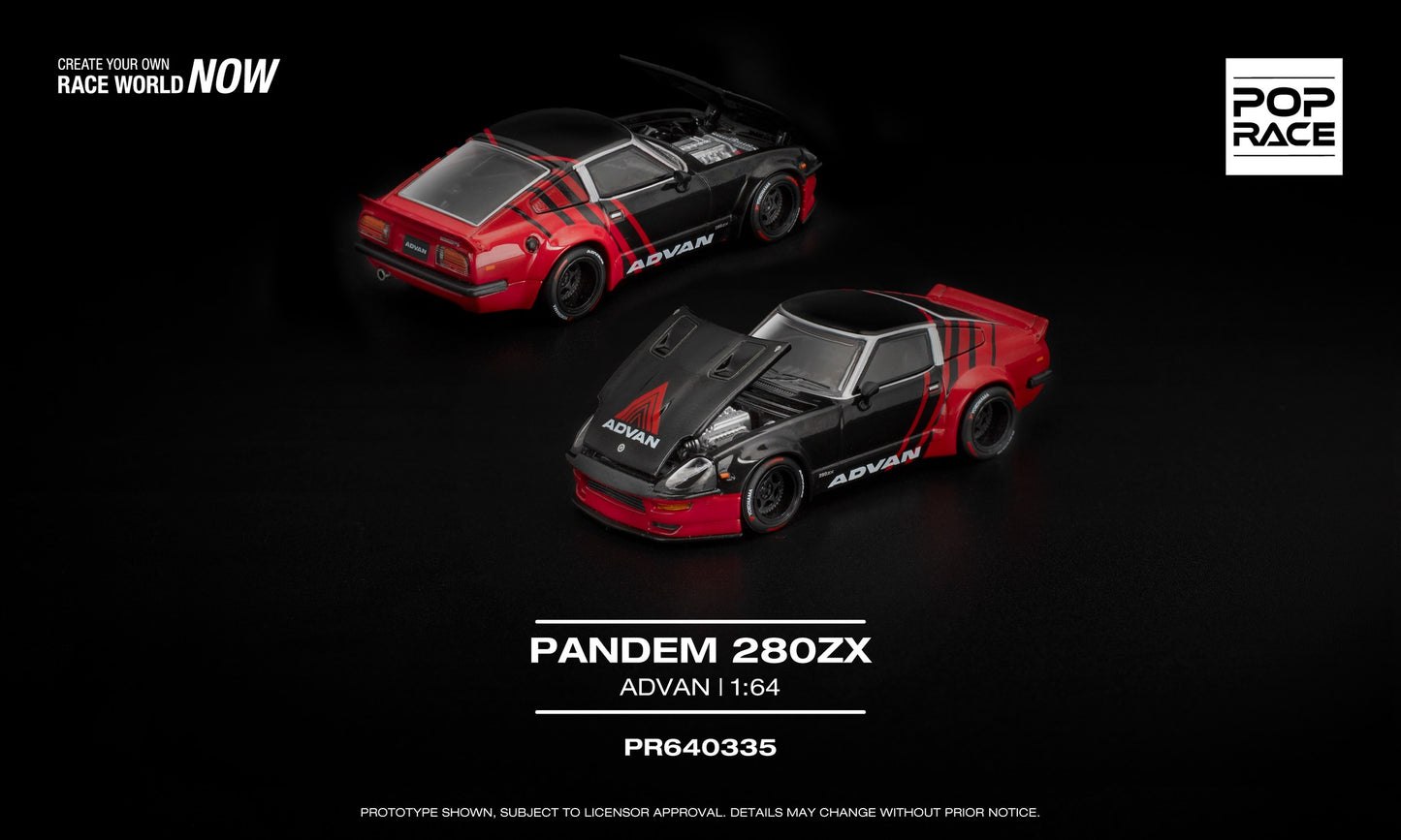 ELŐRENDELÉS - #PR640335 - Nissan 280ZX Pandem, Advan Livery