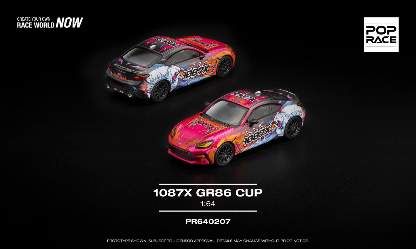 ELŐRENDELÉS - #PR640207 - Toyota 1087X, GR86 Cup