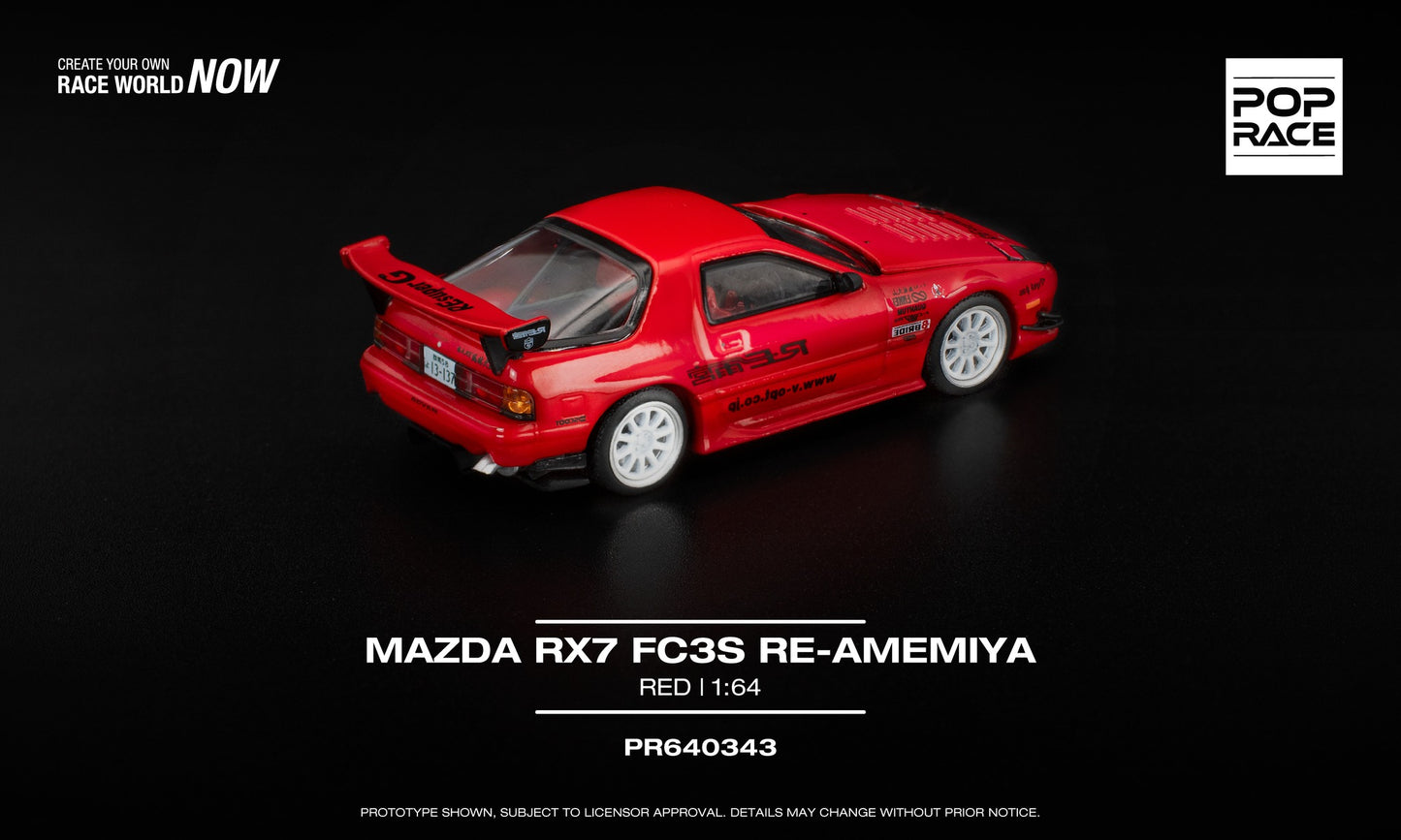 ELŐRENDELÉS - #PR640343 - Mazda RX7 FC3S Re Amemiya, Red