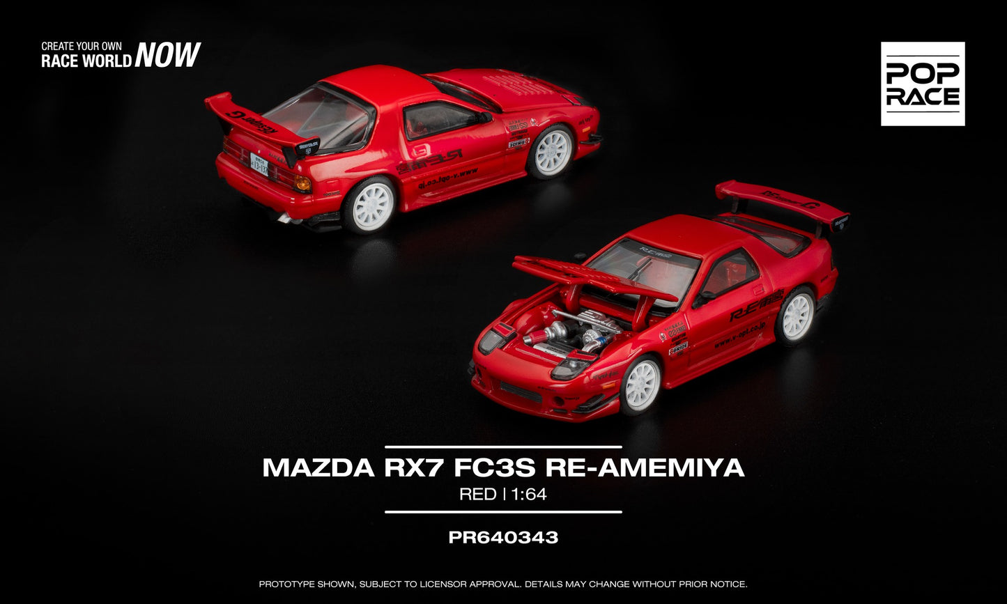 ELŐRENDELÉS - #PR640343 - Mazda RX7 FC3S Re Amemiya, Red