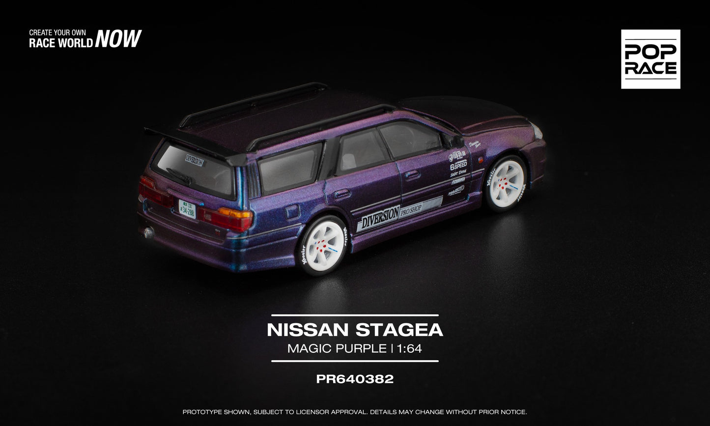 ELŐRENDELÉS - #PR640382 - Nissan Stagea, Magic Purple