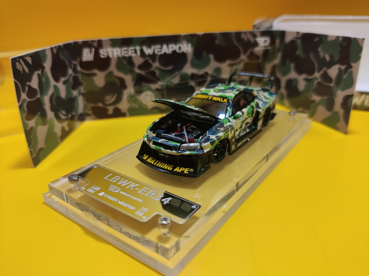 Nissan Skyline GT-R R34 LB, Super Silhouette ER34 - BAPE