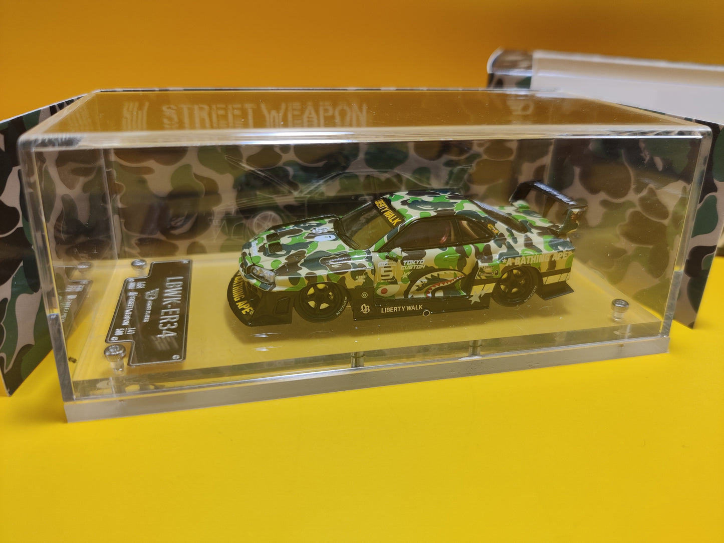 Nissan Skyline GT-R R34 LB, Super Silhouette ER34 - BAPE