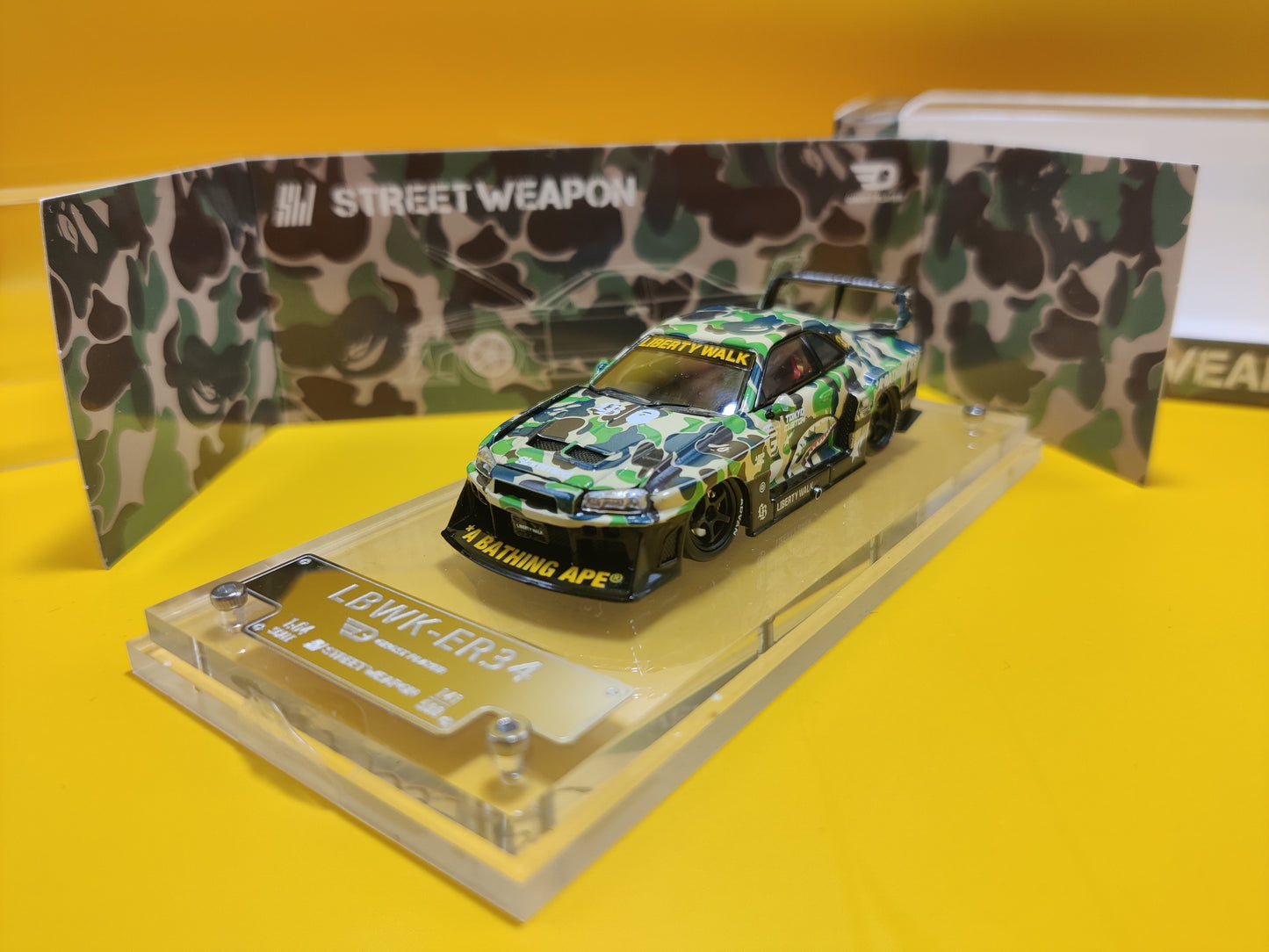 Nissan Skyline GT-R R34 LB, Super Silhouette ER34 - BAPE