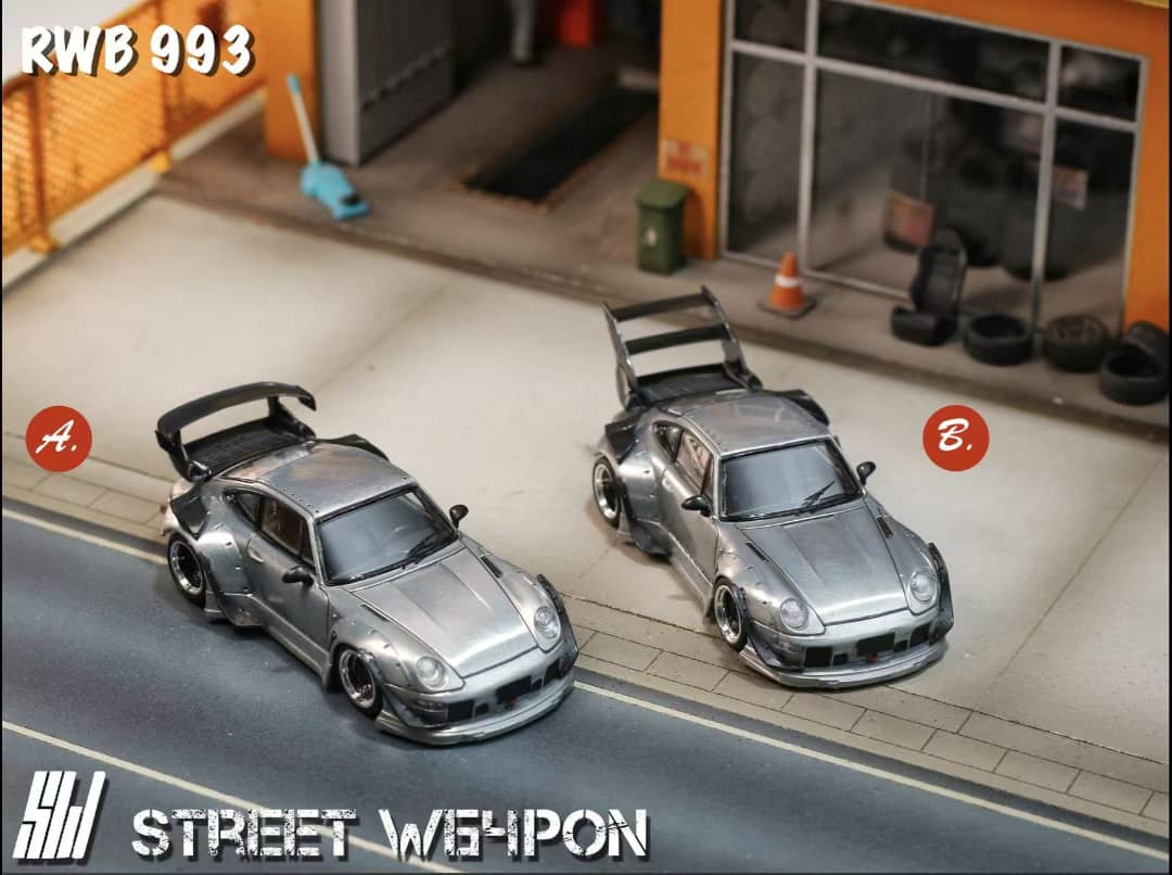 Street Warrior - 993 RWB GT Wing, Raw