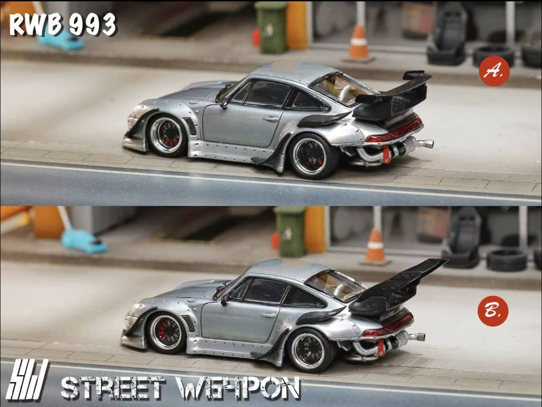 Street Warrior - 993 RWB GT Wing, Raw