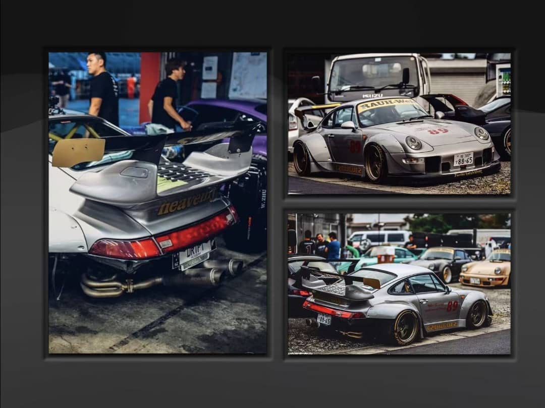 Street Warrior - 993 RWB GT Wing (alacsony légterelő), Ezüst