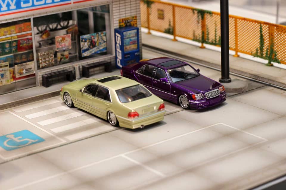 Street Warrior - Mercedes-Benz S Class S600 W140, Midnight Purple