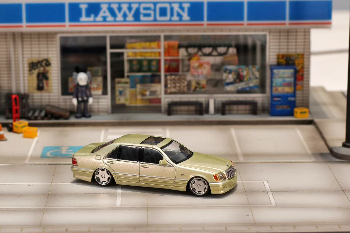 Street Warrior - Mercedes-Benz S Class S600 W140, Champagne