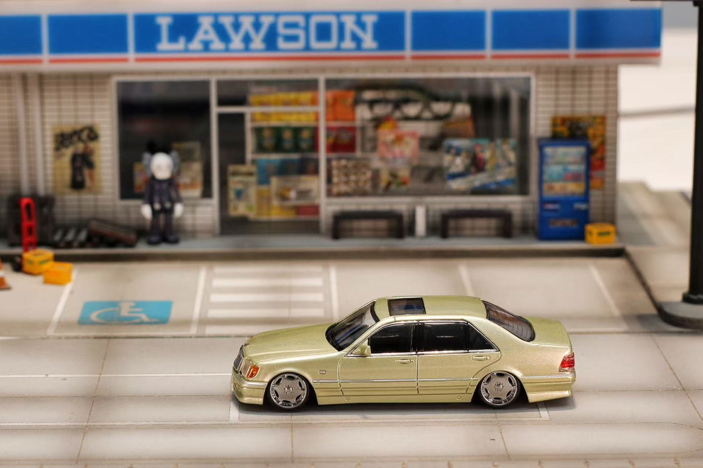 Street Warrior - Mercedes-Benz S Class S600 W140, Champagne
