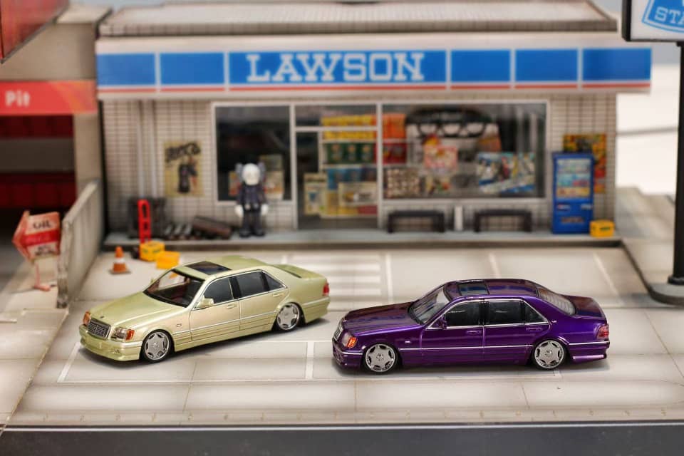 Street Warrior - Mercedes-Benz S Class S600 W140, Midnight Purple