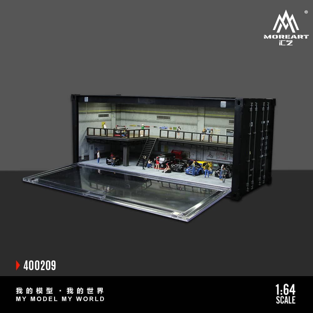 #MO400209 - Assembly Diorama ABS Container with LED Light Maintenance Theme Livery D