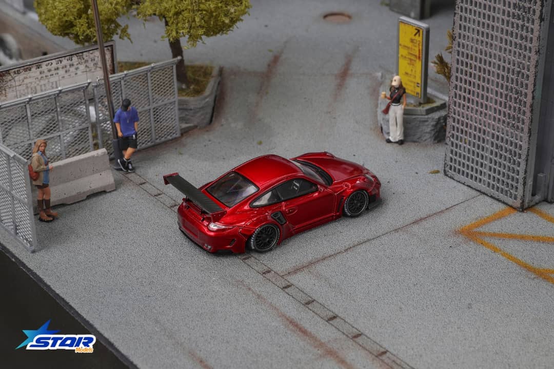 ELŐRENDELÉS - Star Model - 997 Wide Body, Red