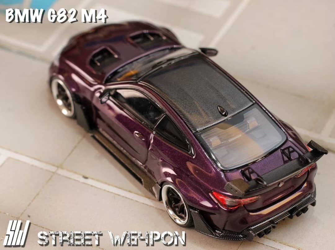 ELŐRENDELÉS - Street Warrior - M4 G82, Adro Body Kit Wild Body - Midnight Purple