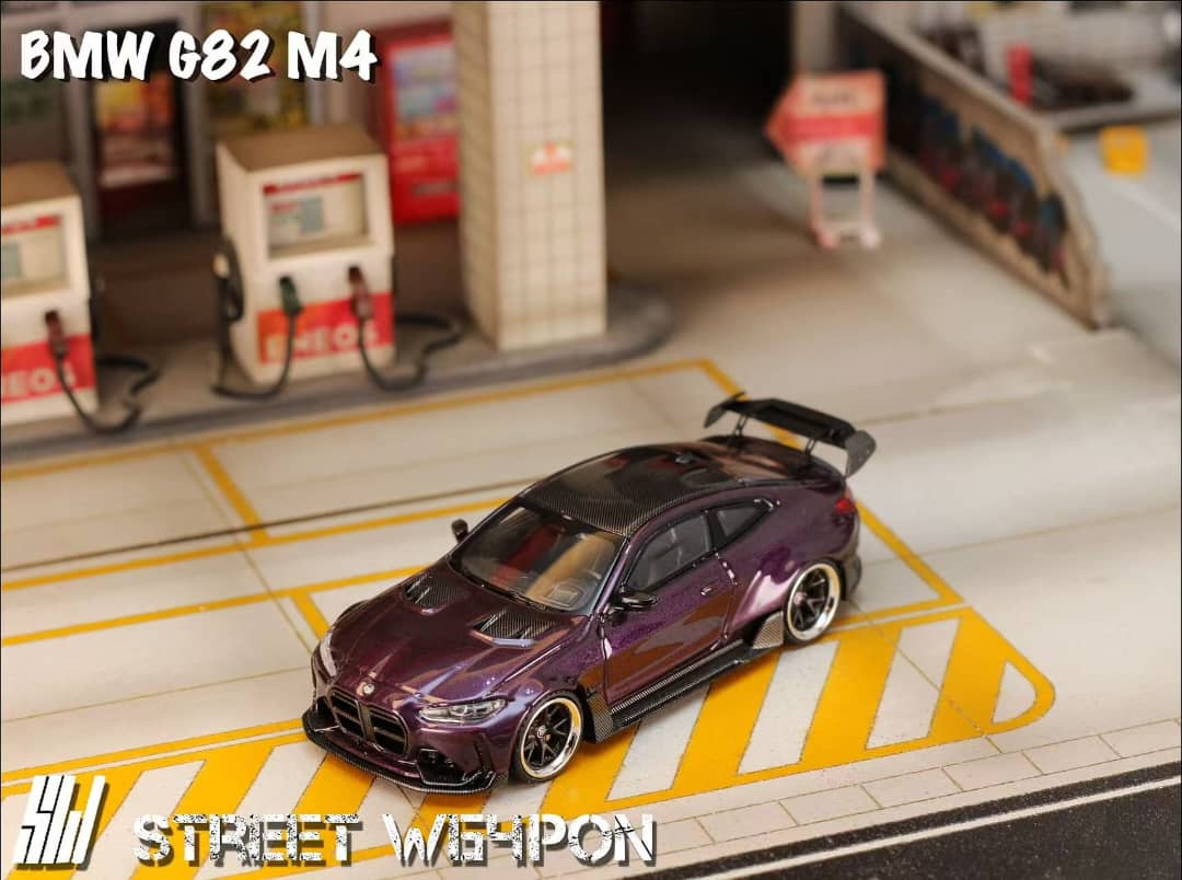 ELŐRENDELÉS - Street Warrior - M4 G82, Adro Body Kit Wild Body - Midnight Purple