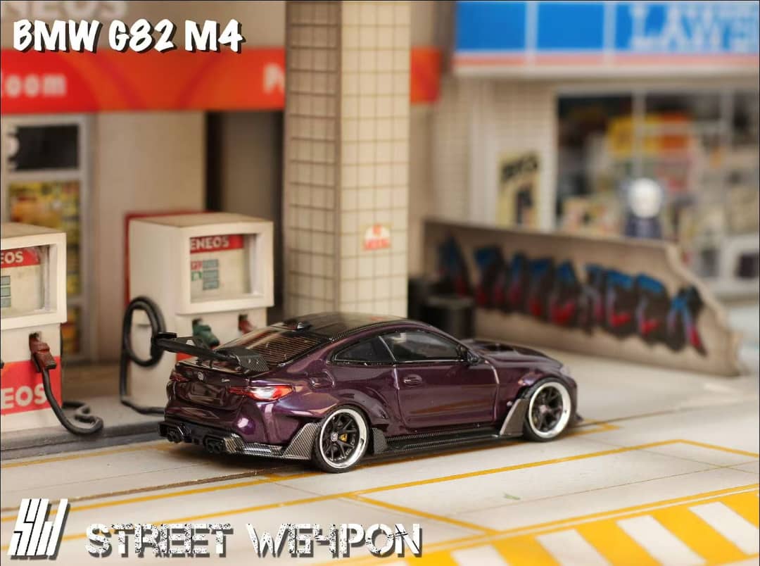 ELŐRENDELÉS - Street Warrior - M4 G82, Adro Body Kit Wild Body - Midnight Purple