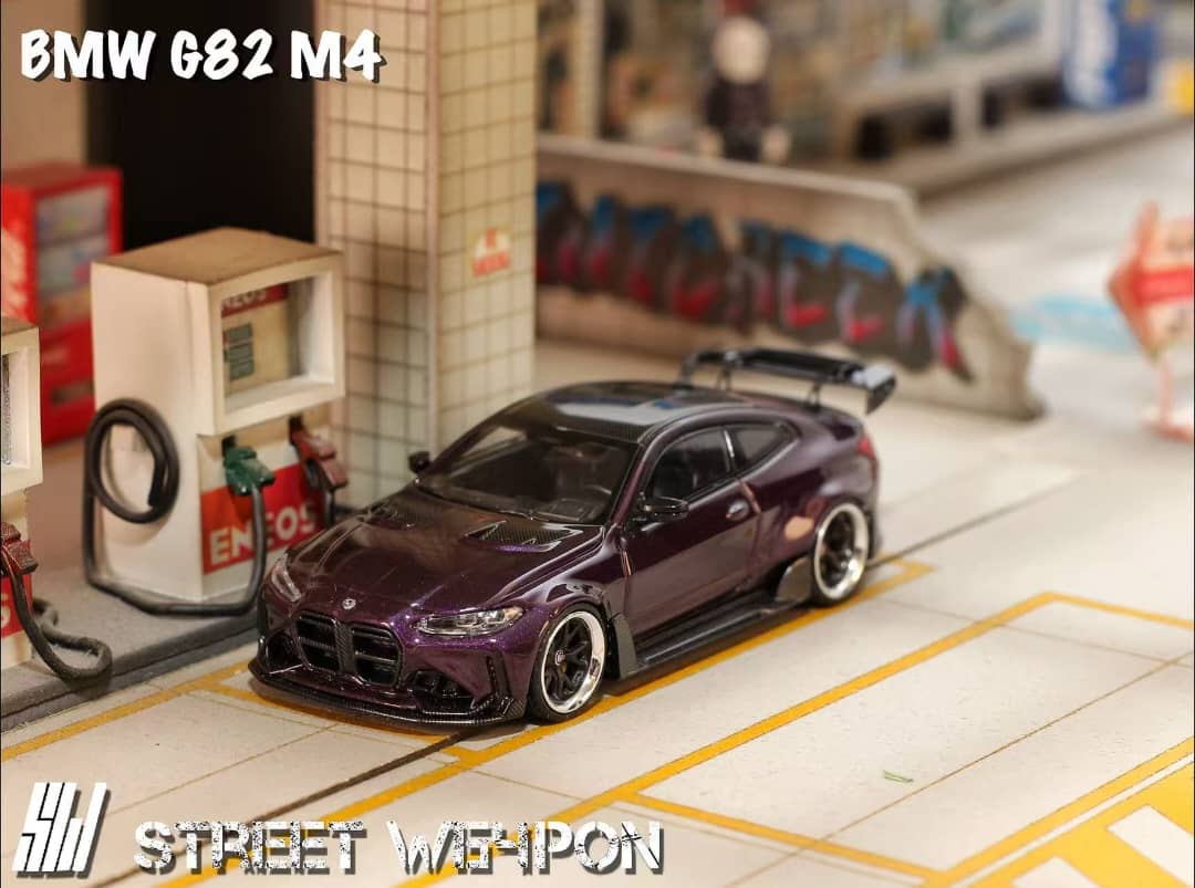 ELŐRENDELÉS - Street Warrior - M4 G82, Adro Body Kit Wild Body - Midnight Purple