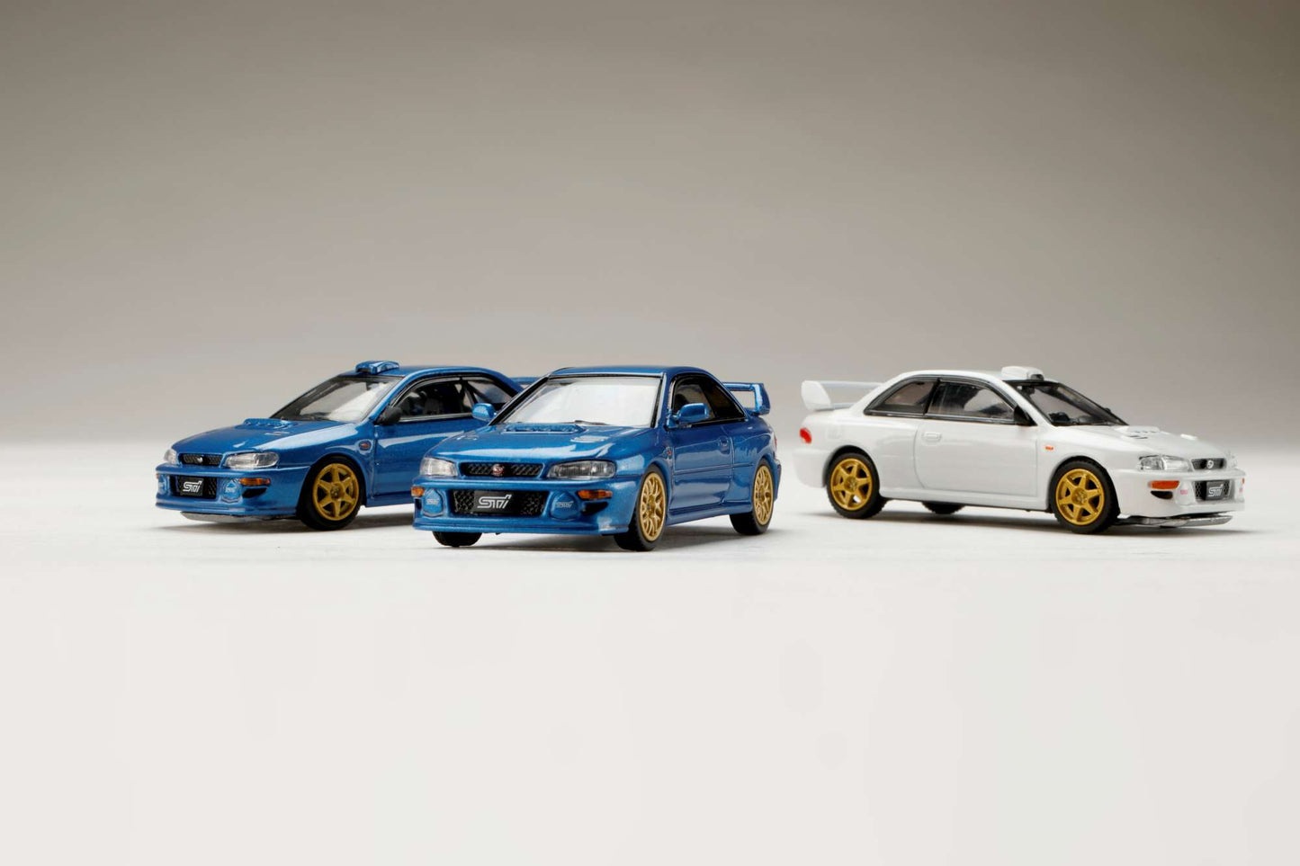 #HJDM003B-10 - Hobby Japan JDM64 - Subaru Impreza (GC8) WRX 22B STI - JDM verzió - Kék